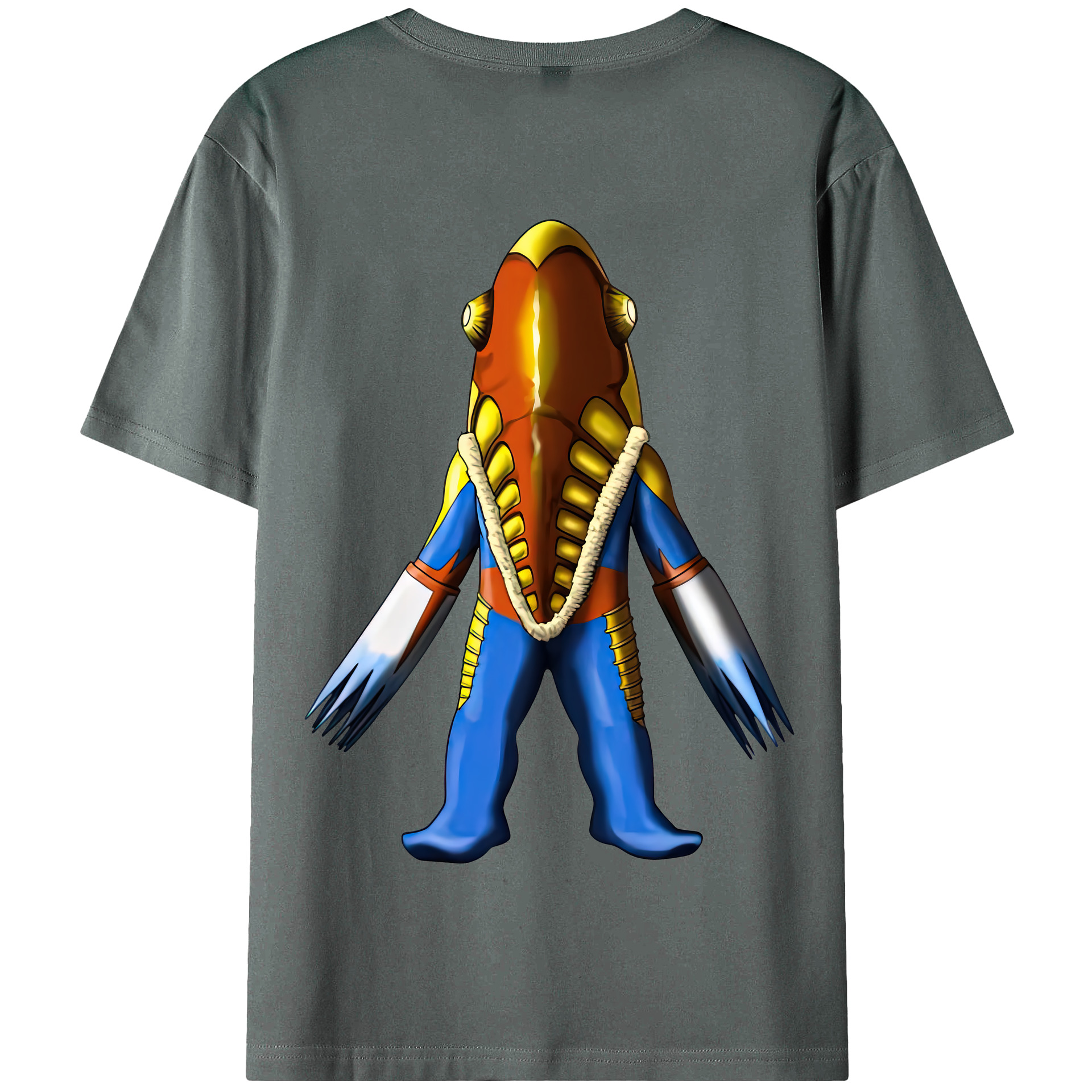 （画像用） ウルトラマン Ultraman 綿100％半袖Tシャツ（背面プリント）
